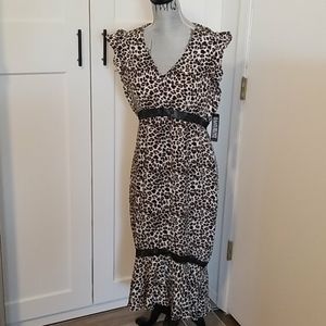 New York & company cheetah dress
